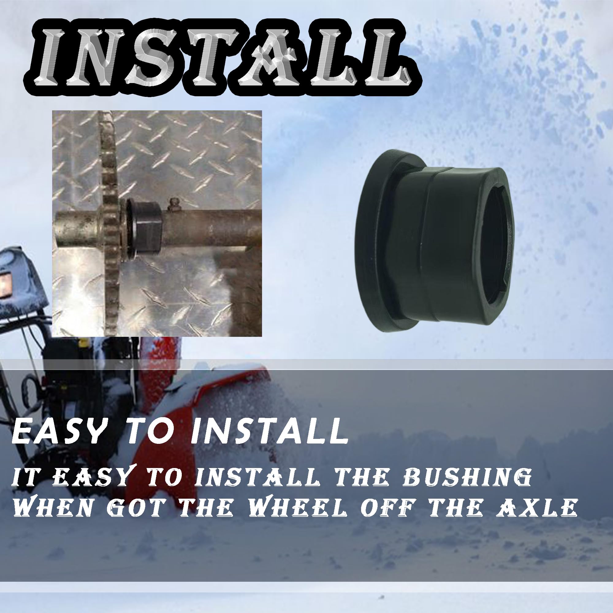 MTD Snowblower Parts MaxLLTo Snow Blower Flange Bearing & Bushing